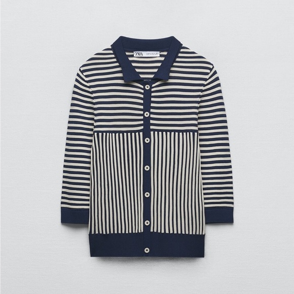 ZARA collared top - Picture 1 of 4